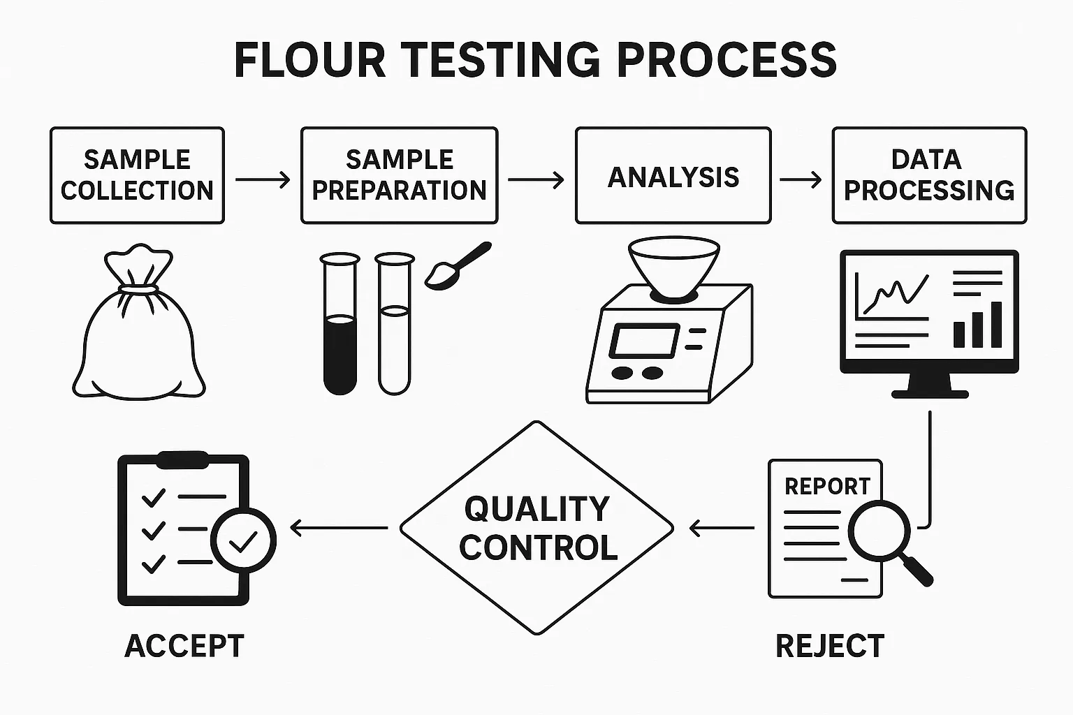 Flour Testing Equipment And Analyzers in UAE and MENA Region process
