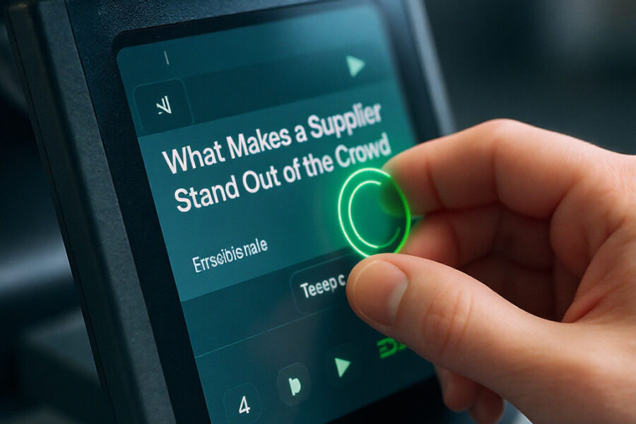 What Makes a Supplier Stand Out in the Crowd