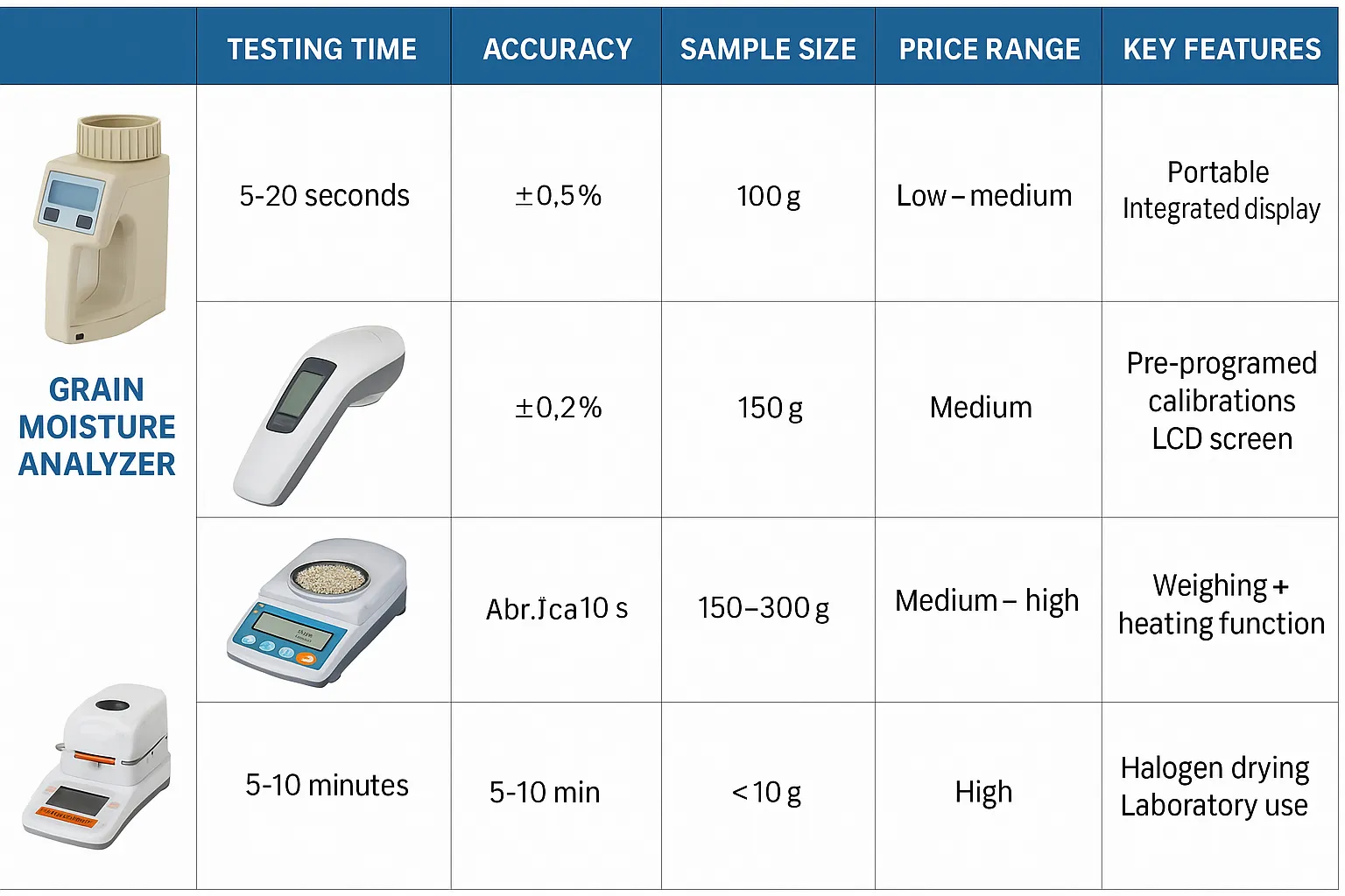 Flour Analyzers & Bakery Testing Devices Supplier in UAE
