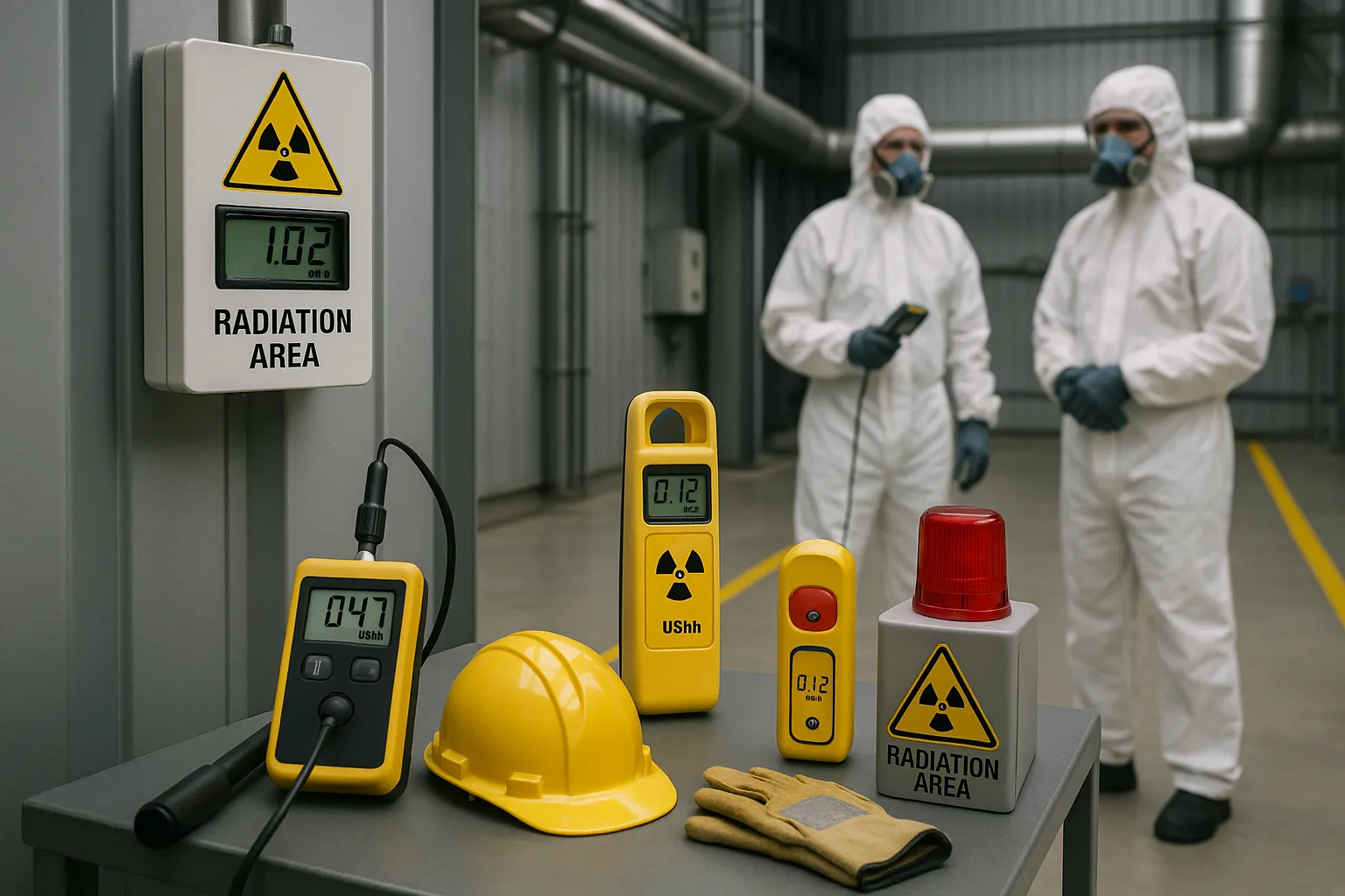 Radiation testing instruments safety