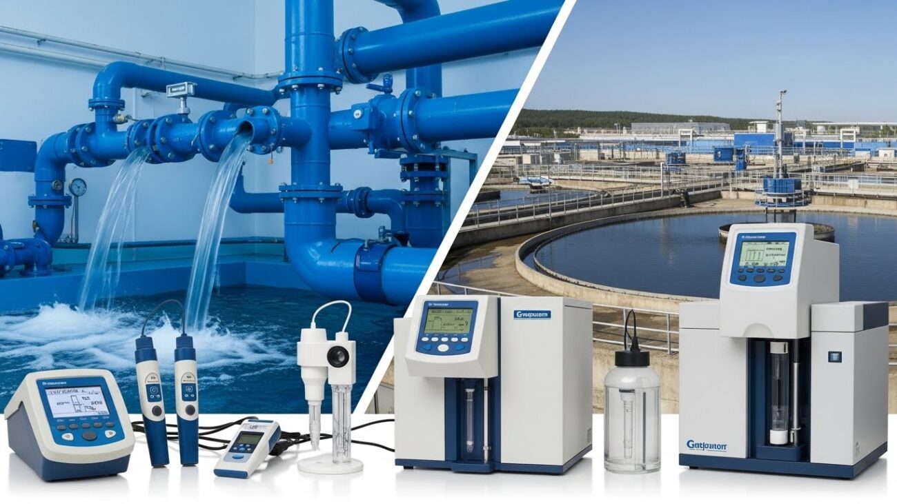 Water Testing Device Inner Components Water and Wastewater Testing Equipment for Drinking Water Safety
