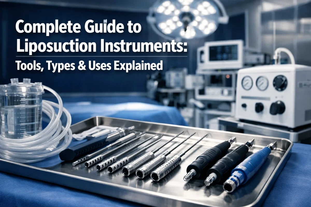 Complete Guide to Liposuction Instruments Tools, Types & Uses Explained