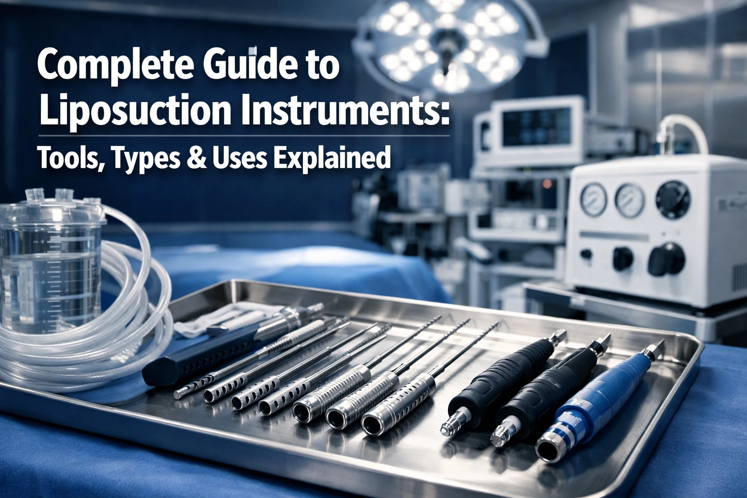 Complete Guide to Liposuction Instruments Tools, Types & Uses Explained
