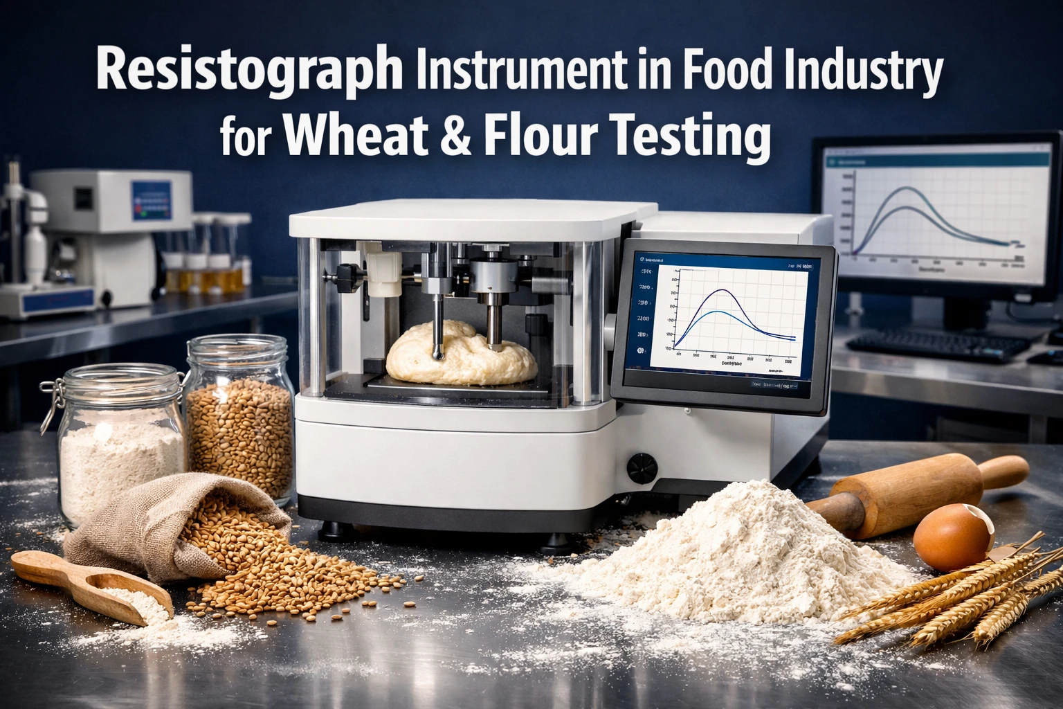 Resistograph Instrument in Food Industry for Wheat & Flour Testing