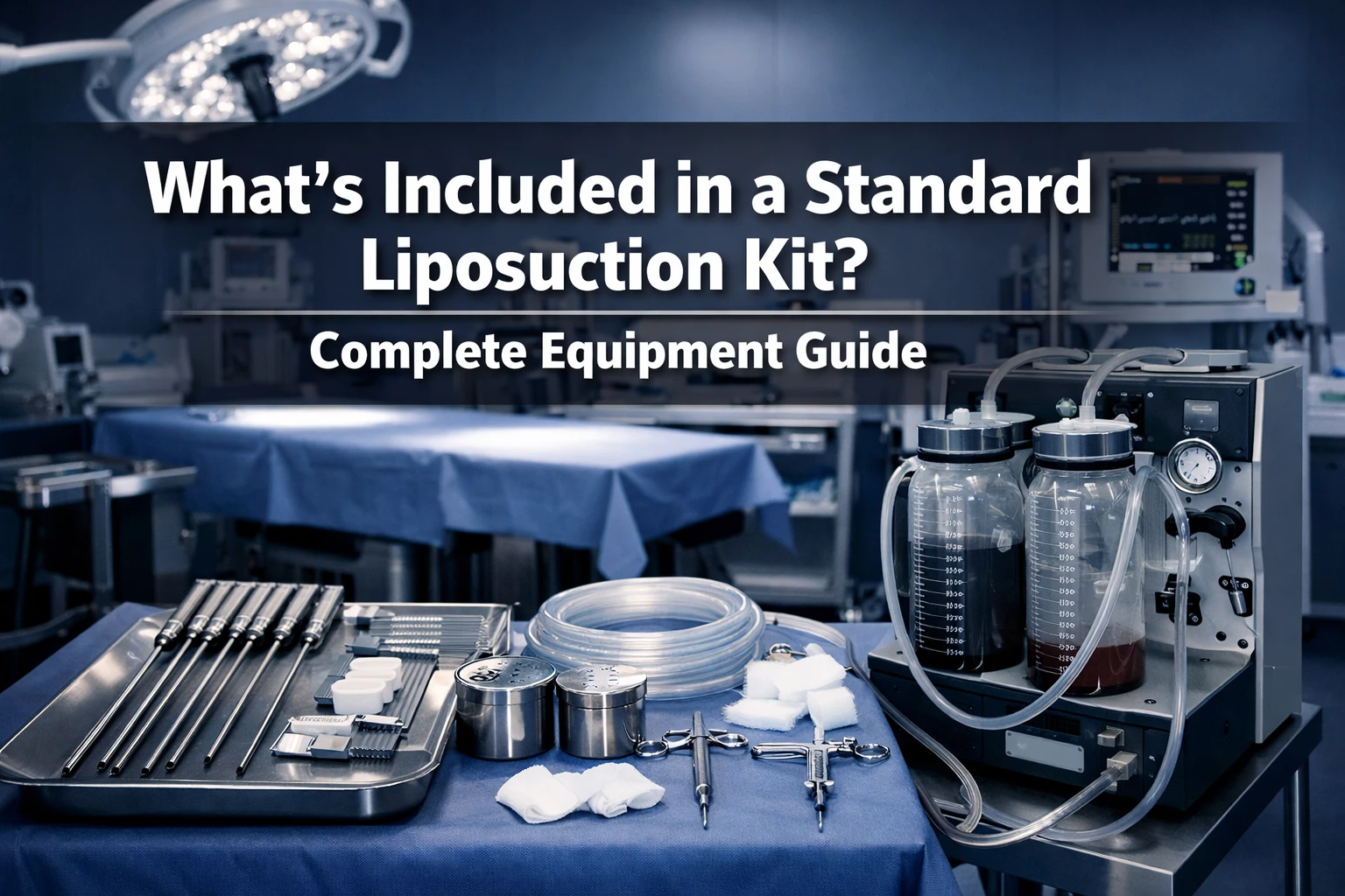 What’s Included in a Standard Liposuction Kit Complete Equipment Guide