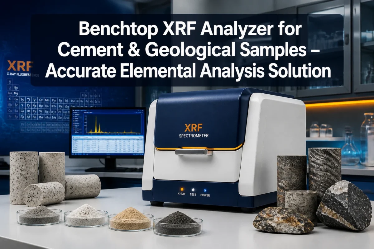 Benchtop XRF Analyzer for Cement and Geological Samples