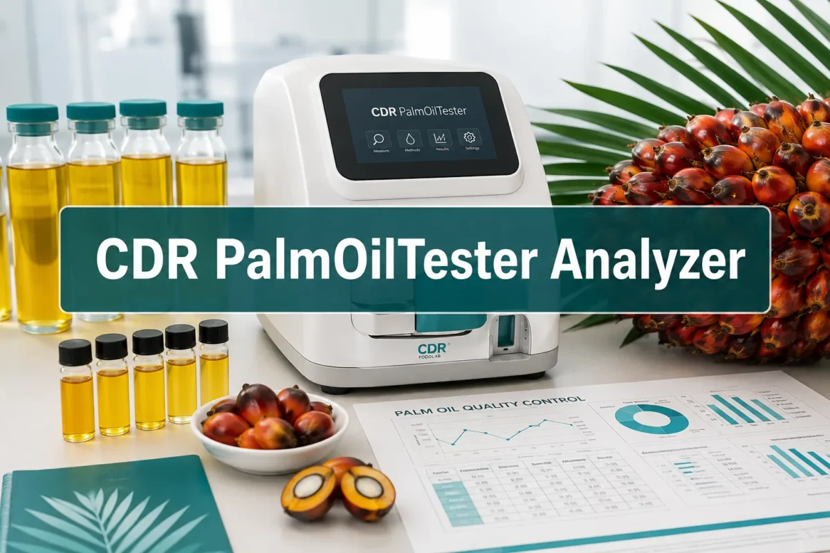 Buy CDR PalmOilTester The Complete Guide to Palm Oil Quality Analysis for FFA, DOBI, Peroxide, Iodine & Anisidine Testing (1)