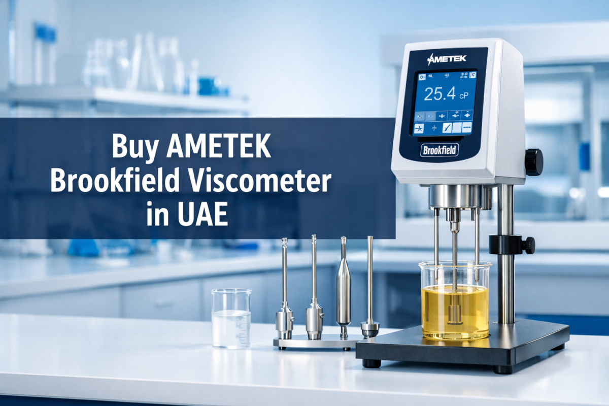 Buy AMETEK Brookfield Viscometer in UAE Models, Applications & Viscosity Testing Solutions