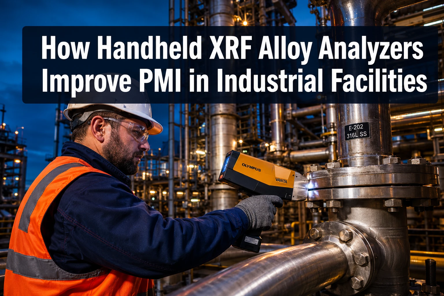 How Handheld XRF Alloy Analyzers for PMI Transform Material Verification in Industrial Facilities (1)